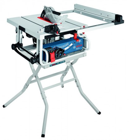 Bosch GTS10J 240v 1800W Portable Table Saw With 254mm Blade And GTA600 Stand
